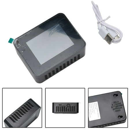 

Goodhd 5-in-1 Portable Carbon Dioxide Detector with LCD Digital Temp Humidity CO2 Meter