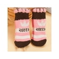 thumbnail image 2 of 4pcs Soft Plush Cute Patterned Pet Socks With Non-Slip Bottom, 2 of 4