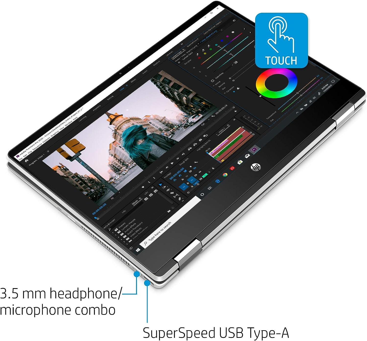 HP Pavilion x360 14 Convertible 2-in-1 Laptop, HD