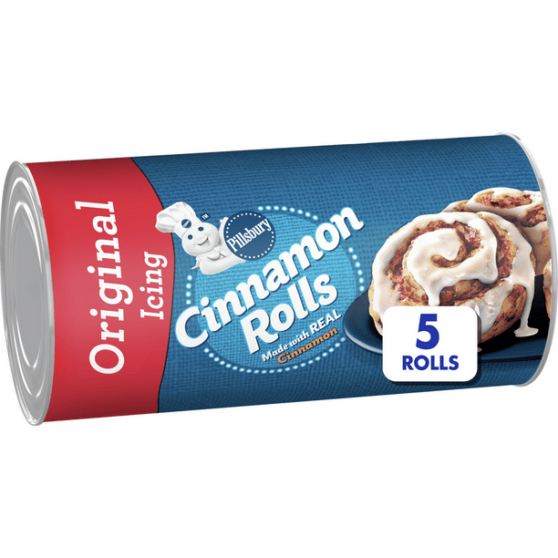Pillsbury Cinnamon Rolls With Icing, 5 ct, 7.3 oz