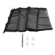 thumbnail image 1 of Pet Mesh Gate Foldable Protective Multi Functional Cat Dog Safety Gate for Stairs Doorway Black, 1 of 4