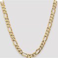 thumbnail image 2 of 14K Yellow Gold Jbsp's 10mm Flat Figaro Chain (22 X 10) Made In South Africa 1299-22, 2 of 5
