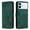 Green, variant on Phone Case for Samsung Galaxy S26 Edge Wallet PU Leather Case with Card Slots Kickstand Shockproof Magnetic Flip Phone Cover, Red