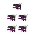 thumbnail image 3 of Ramo de flores artificiales Bearachild 2 uds tulipanes Púrpura para decoración de boda fiesta jardín, 3 of 6