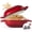 Red, variant on 2-In-1 Enameled Cast Iron Oval Dutch Oven, Non-Stick Enamel Coating Cookware with Dual Handles And Oven Mitt, Heavy Duty Pot for Bread Baking, Braising, Stewing, Cooking, Local Warehouse