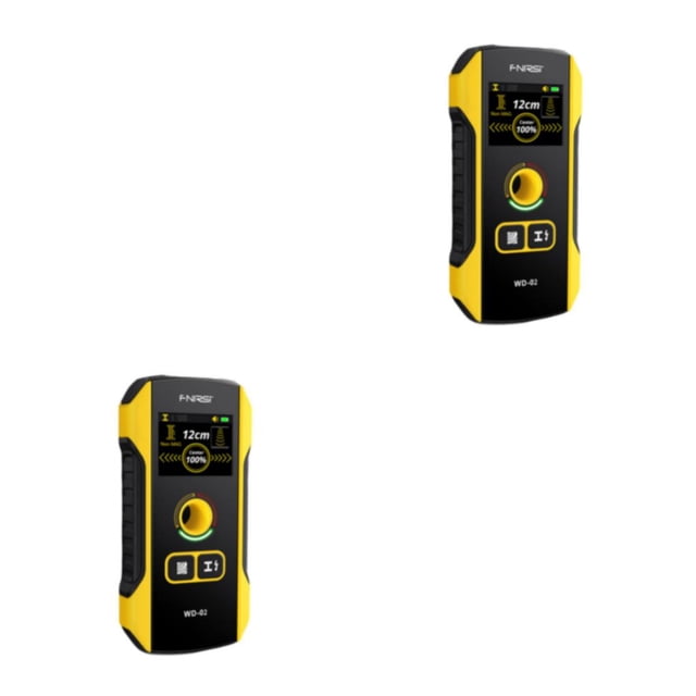 Scienceny Detector de metales Escáner de pared multifunción con orificio de posicionamiento A/C Cables Tuberías Herramienta de detección 2Conjunto