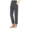 thumbnail image 5 of Breezora Women High Silky Soft Pull On Comfort Pants Casual Stretchy Waist Relaxed Trousers, 5 of 9
