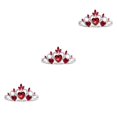 thumbnail image 1 of Sonducket Diademas con diamantes de imitación, estilo elegante, antideslizantes, regalo para niñas, novia, boda, suministros de decoración sin peine Type1 NO1 Sonducket CBP283211, 1 of 6