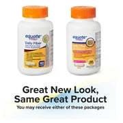 Equate Daily Fiber Capsules, 160 Count