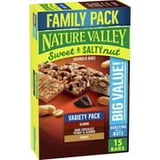 Nature Valley Granola Bars, Sweet And Salty Nut, Variety Pack, 15 Ct