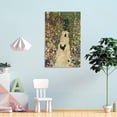 thumbnail image 4 of Gustav Klimt Garden Path with Chickens Prints Wall Art Poster Painting On Canvas Wall Art Poster Scroll Picture Print Living Room Walls Decor Home Posters 16x24inch(40x60cm), 4 of 6