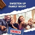 thumbnail image 6 of CRUNCH MINIS, Milk Chocolate and Crisped Rice, Candy Bars, Resealable Share Size, 9.8 oz, 6 of 11