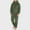 Army Green, variant on Men Long Sleeve Hooded Jumpsuit Pajamas Casual Winter Warm Rompe Sleepwear Lightweight Hiking Travel Pants