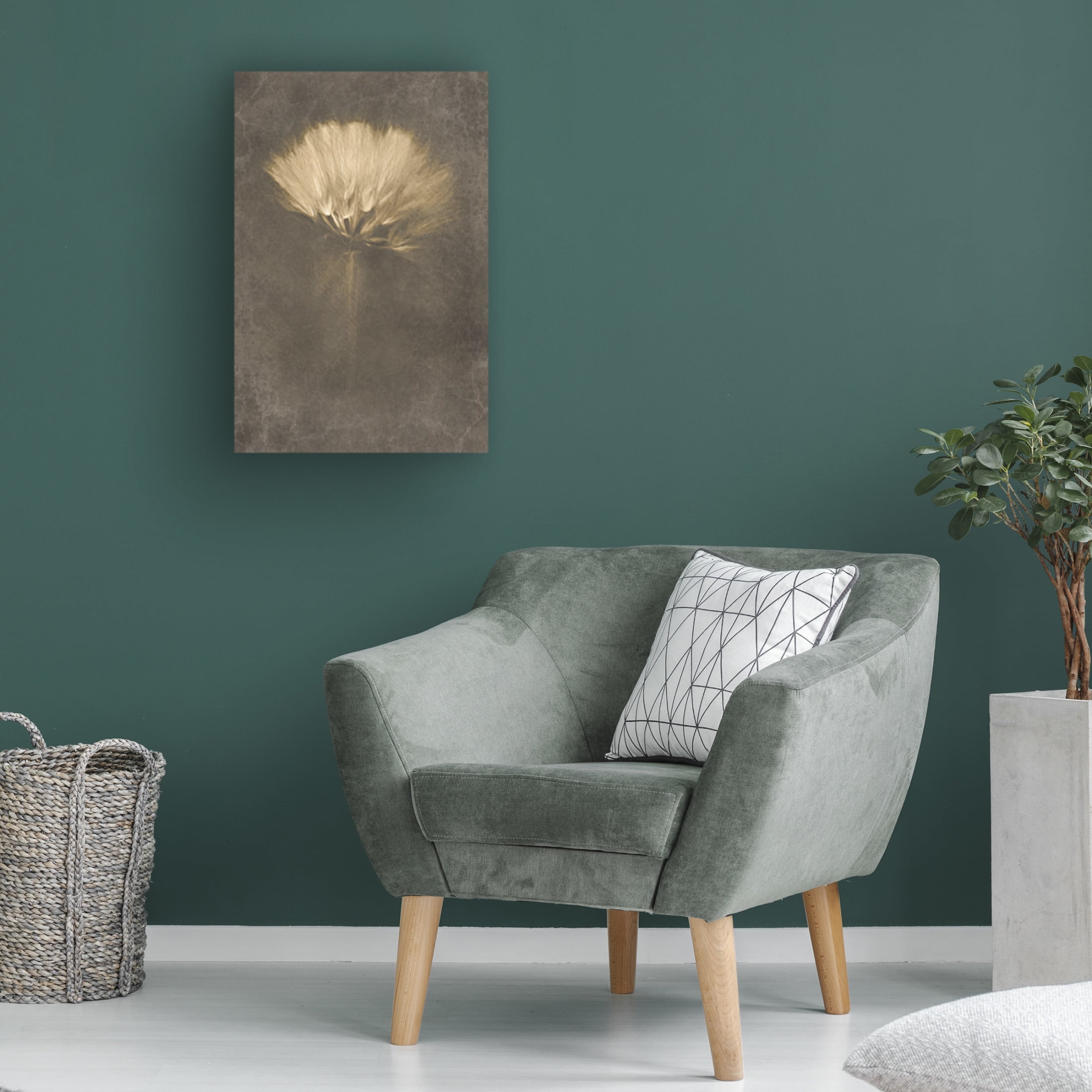 Canvas Wall Art - Cicek Kiral 'Mysterious Days' Wall Art for Living Room, Bedroom, or Office D?cor by Trademark Fine Art - 16 x 24 Inches