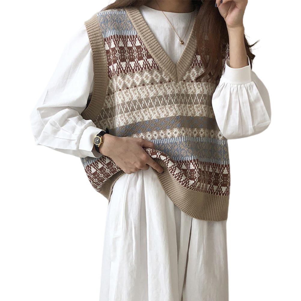 ladies sleeveless pullover