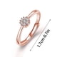 thumbnail image 5 of Fiudx Joyería de Circonita Cúbica, Elegante Anillo con Diseño de Mariposa, Regalo Único para Compromiso, Accesorio Brillante de Aniversario, Perfecto para Bodas, Fiestas y Uso Diario, Un Regalo Consi, 5 of 5
