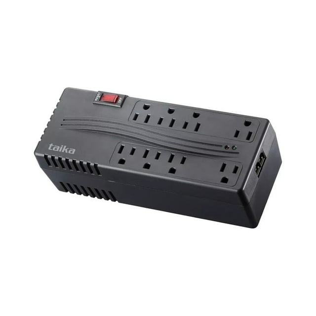 Regulador Electrónico Taika Tk-avr800 De 800va 8 Contactos