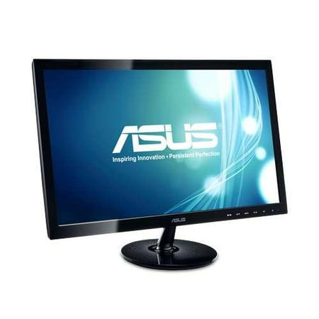 ASUS VS228H-P 22" Class Widescreen LED Backlit Monitor - 1920 x 1080, 16:9, 5ms, HDMI, DVI, VGA, Energy Star -