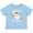 AE-Light Blue, variant on Baby's 1st Christmas Santa with Candy Canes Boys or Girls Baby T-Shirt