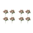 thumbnail image 1 of Guardoinrt 4pcs Good Hand Feeling Artificial Flowers With Good Texture For Sensory Delight For DIY Silk Home Decoration Party Decor Pink 2Set, 1 of 6
