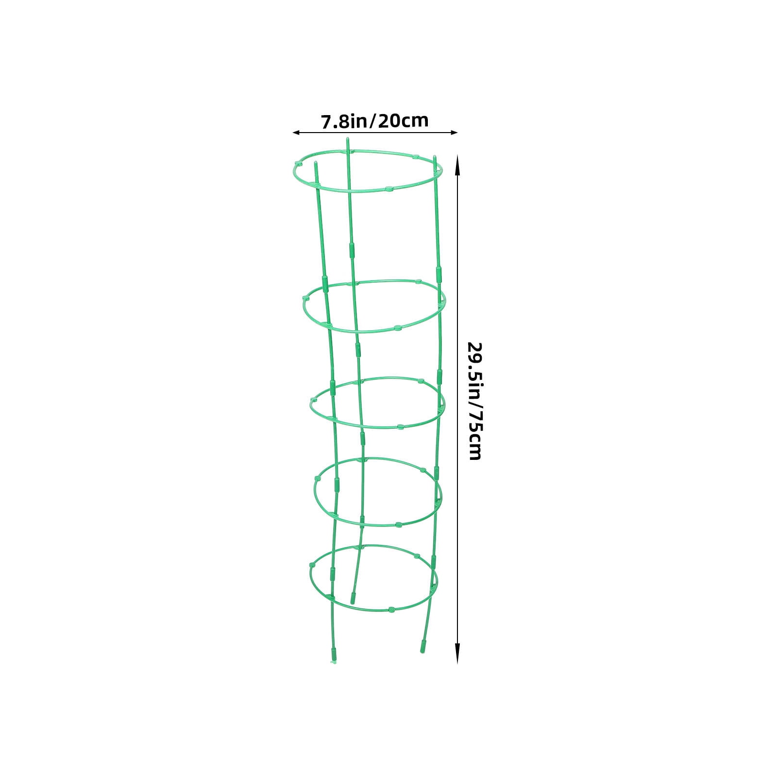 FRCOLOR 6 Sets of Garden Trellis For Mini Climbing Plants Adjustable Garden Plant Stakes Potted Plant Support Vegetables Flowers Vines Climbing Trellises