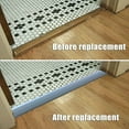 thumbnail image 4 of 10/15mm Floor Mats Edge Reducer - Carpet Straight Edge Threshold Transition Strip Floor Edging Trim Vinyl - Beveled Edge Ramp Edge Guard, 4 of 7