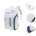 thumbnail image 4 of Lipstore Badminton Backpack Large Capacity Racket Bag Versatile Tennis Backpack Badminton White Dark Blue, 4 of 8