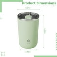 thumbnail image 4 of 350ml Automatic Blender Coffee Milk Juice Blender Electric Stainless Steel Pink, 4 of 5