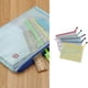 thumbnail image 2 of 10 Pcs A4 B4 File Folders Document Bag Document Folder File Bag Clear Document Wallet Receipt Storage Bag, 2 of 4