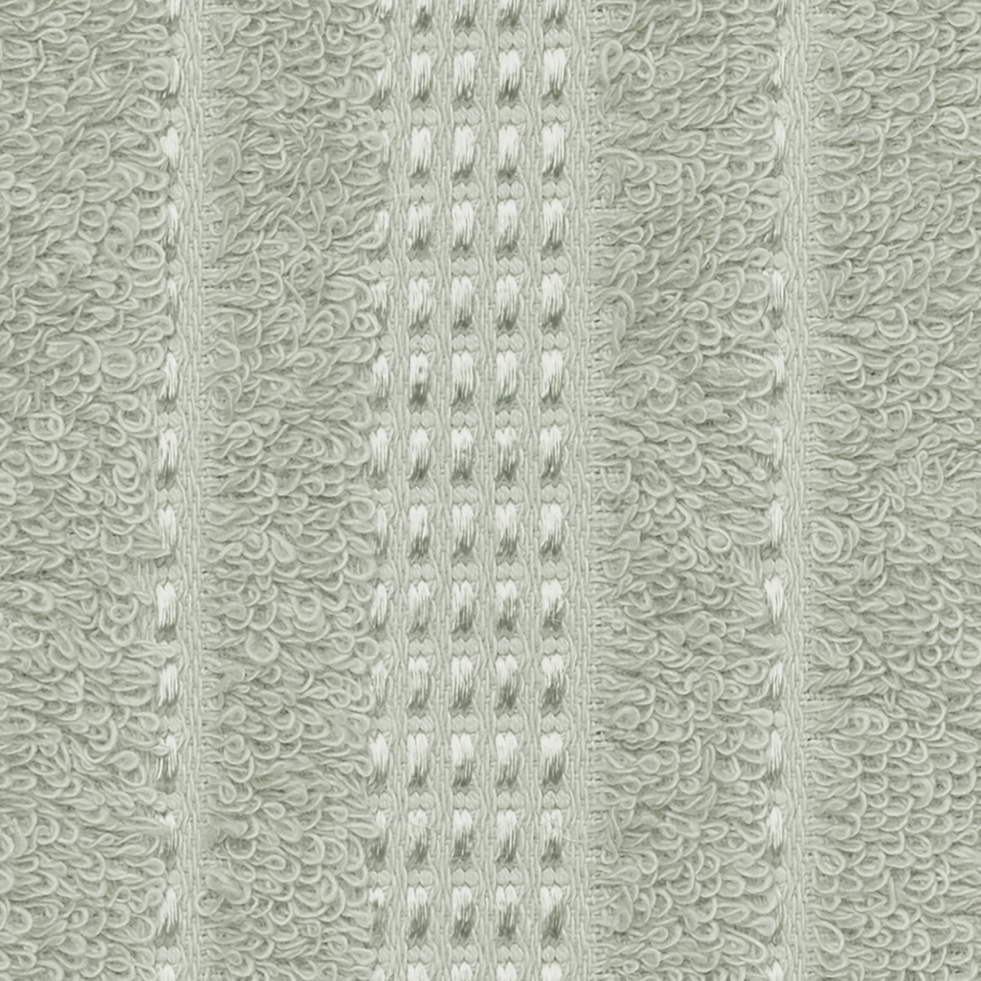 Melissa Linen Premium Turkish Cotton Set of 3 Luxury Bath Towel Set, Green