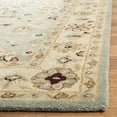 thumbnail image 4 of SAFAVIEH Antiquity Beaumont Traditional Wool Area Rug, Light Blue/Ivory, 6' x 9', 4 of 11