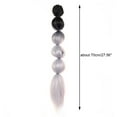 thumbnail image 3 of TopLLC Wigs Blonde Ponytail Extensions For Women Extra Long Bubble Ponytail Extension Puff Ponytail Protective Style Wrap Around Ponytail With Hair Tie For Cosplay Daily We Heating Socks, 3 of 5