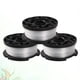 thumbnail image 3 of Juego de 3 carretes de repuesto para desbrozadoras, cabezal de corte de hilo de nailon y cuerdas de siega compatibles con Black Decker AF-100-3ZP (plateado)., 3 of 6