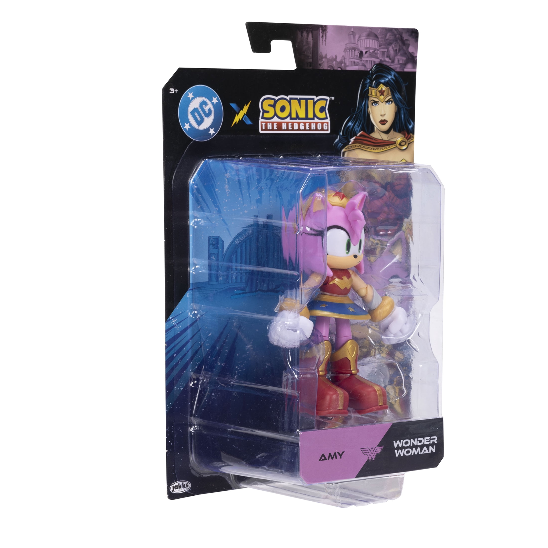 Sonic X DC Amy As Wonder Woman 5 inch Action Figure