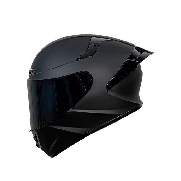 Casco Cerrado De Moto Immortale Kalium Negro Mate Dot