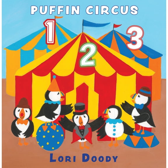 Puffin Circus 1 2 3, (Board Book)