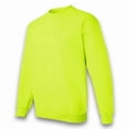thumbnail image 5 of Gildan Heavy Blend High Visibility Safety Sweatshirt for Adult GR18 Hi Vis Pullover Fleece Reflective Work Safety Green Sweatshirt 4 Pack, 5XL, 5 of 6