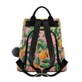 thumbnail image 2 of FORMRS Women's Travel Backpack Purse Anti-Theft Hidden Pockets Casual Shoulder Bag, Pink Oranges, 2 of 7