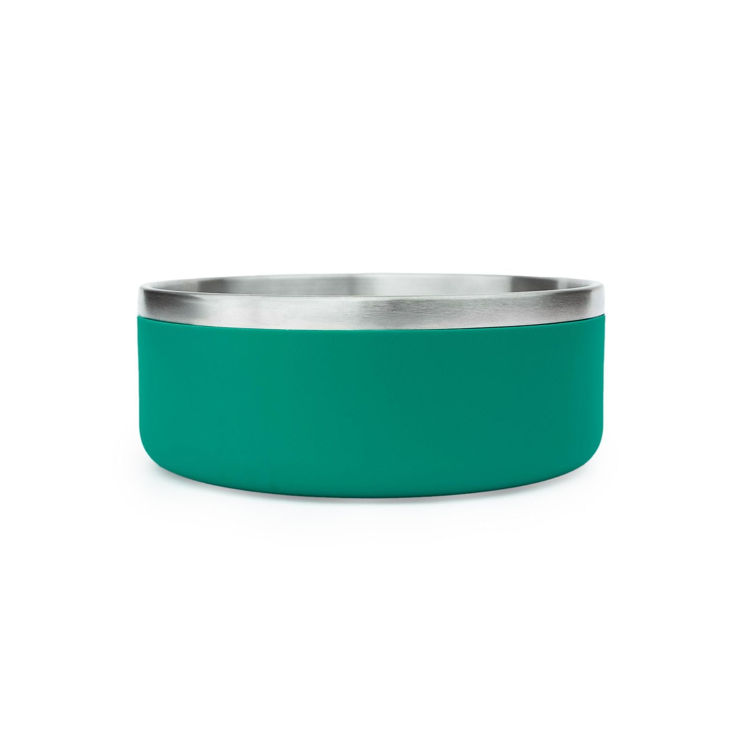 One Paw, Large Double Stainless Steel Dog Bowl, 2.1L (71 oz)