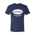 thumbnail image 2 of Wild Bobby, Callahan Auto Parts Sandusky Ohio Retro 90s Funny Tommy Boy, Pop Culture, Men Premium Tri Blend Tee, Vintage Navy, Small, 2 of 4