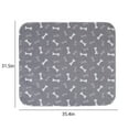 thumbnail image 3 of Washable Pee Pads for Pets, Super Absorbent Reusable Pet Pads for Floor, Crate, Couch, Whelping Pads Litter Mat Pet Supplies 31.5x35.4 Inch Gray, 3 of 8