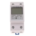 thumbnail image 2 of Medidor de energía electrónico KWh de carril DIN monofásico de 2 cables LCD 220V 20 (80) a Zulema Medidor de electricidad de riel Din, 2 of 8