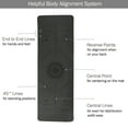 thumbnail image 4 of Non-Slip Yoga Mat with Alignment Marks '? Lightweight Exercise Mat with Carry Strap for Ho, 4 of 7