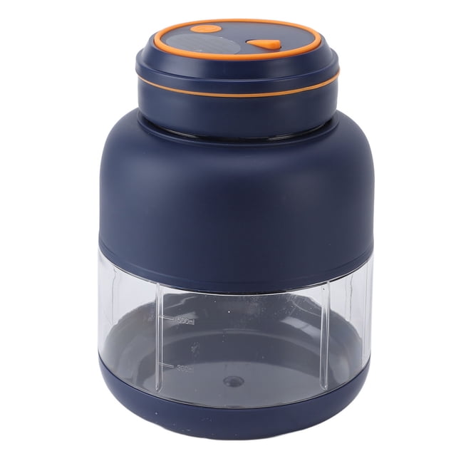 Portable Blender, 800ml Electric Fruit Machine Mini Cordless Juicer Mixer Cup Large Capacity Blender Cup Powerful Blending Leakproof Blender Cup for Summer Fruit Drinking