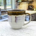 thumbnail image 4 of Rockin Gear Mug Large Coffee Mugs Set of 4 Glazed Ceramic Coffee Cups, Beautiful 20 Ounce Kitchen and Home Décor, Great Oversized Gift Mugs Dishwasher Microwave Safe (Set of 4), 4 of 6