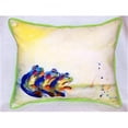 thumbnail image 1 of Betsy Drake ZP424 Trois Grenouilles Intérieure et Extérieure Jeter Oreiller&44; 20 x 24 Po., 1 of 1