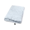 thumbnail image 2 of Destyer Polyester Coussin pour Animaux de Compagnie Variété de Couleurs et de Tailles Rapport Qualité-Prix Adapté à Toutes les Races Lit pour Chien Gris Blanc XL100*60*10cm 1Set, 2 of 6