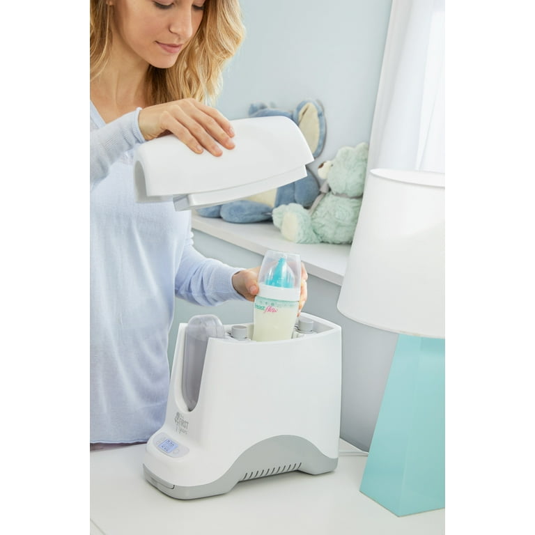 The First Years Remote Control Baby Bottle Warmer And 8 Hour Bottle Chiller White