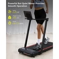 thumbnail image 2 of Danolapsi Foldable Treadmill Walking Pad Under Desk,0.6-7.5 MPH Folding Treadmill for Running Walking,265 Lb Capacity, Remote & Button Control,Space Saving Compact Treadmill for Apartment, 2 of 9