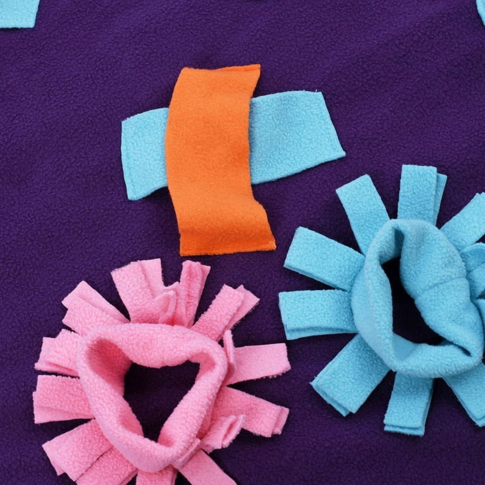 Dog Snuffle Toy Enrichment Treat Dispensing Toy Chew Resistant Soft Chew Toy For Dog Encouraging Foraging Skill